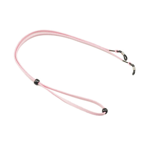 Glaskedja Premium Solglasögonband Antislir /Rosa/Ljusbrun 2
