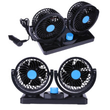 12 V Minielektrisk Bilmotor Kyllningsfläkt 360 Grad Vridbart