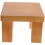 1Pc Durable Wooden Stool Khaki Mini Bench Photo Prop Decorative Riser 7
