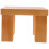 1Pc Durable Wooden Stool Khaki Mini Bench Photo Prop Decorative Riser 5