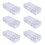 6Pcs Skofodral Dragtyp Skoförvaringslåda För Kvinnor (Vit) 9