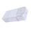 6Pcs Skofodral Dragtyp Skoförvaringslåda För Kvinnor (Vit) 11