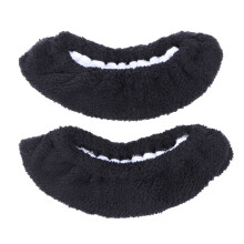 Elastisk Skridskööverdrag Plush Ishockey Svart S