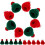 24Pcs Assorted Color Mini Christmas Hats Wool Yarn Doll Decorations 5