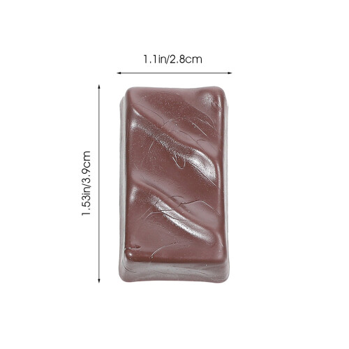6Pcs Choklad Realistiska Simulerade Chokladmodeller Bulk 1
