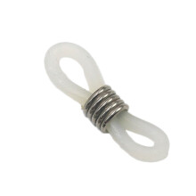 20Pcs Justerbar Silikon Glasögonkedja Med Spänne Anti-Slip Ring