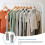 Grey Stainless Steel Sock Drying Rack for Home Laundry Organizer 10