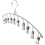 Grey Stainless Steel Sock Drying Rack for Home Laundry Organizer 5