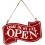 Open Closed Dubbelsidig För Bär, Klubbar, Caféer 2