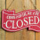 Open Closed Dubbelsidig För Bär, Klubbar, Caféer 6