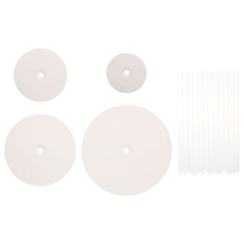 4 Set Kaksavdelare Reusable Plastkaksbördar Med Stackningsverktyg