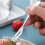 5Stk Silberne Obstgabeln Für Kinder Party 8