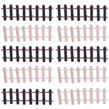 10pcs miniature fairy garden fence for dollhouse and plant pot border