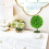 Decorative Artificial Plants Small Fake For Tabletop Simulated Potted 11