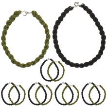 12Pcs Professionella Bluslina Byxbenband Elastiska