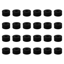 24Pcs Portabla Blomkoppsföt Gummimattor Absorberande
