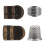 2 Set Syttfingervantar, Quilting-Fingervantar, Metall 7