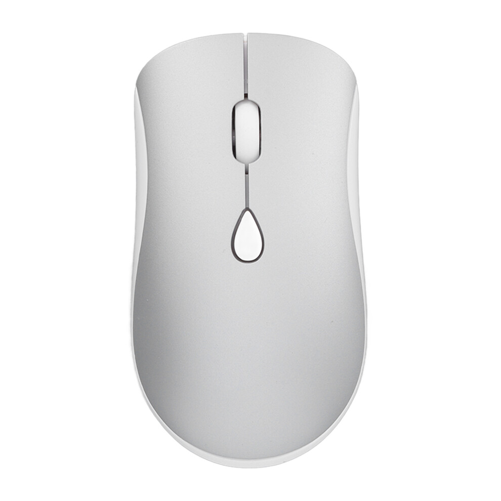 2.4G Wireless Portable Optical Mouse 3 Dpi Levels, Rechargeable, Slim Silver 8721357304475