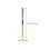 2St Jazz Drum Brush Groen Handvat Brush Set 11