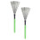 2St Jazz Drum Brush Groen Handvat Brush Set 8