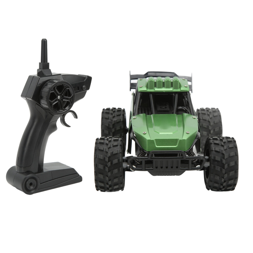 1/16 High Speed Alloy RC Car 2.4G, Dual Battery, Green, 24x11x15cm-image-OPC-PMNSRGF-NEW
