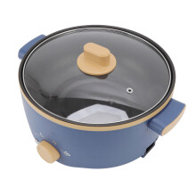 220V Electric Cooker 800W 2.5L Multifunctional Pot with 3 Speed Control UK Plug