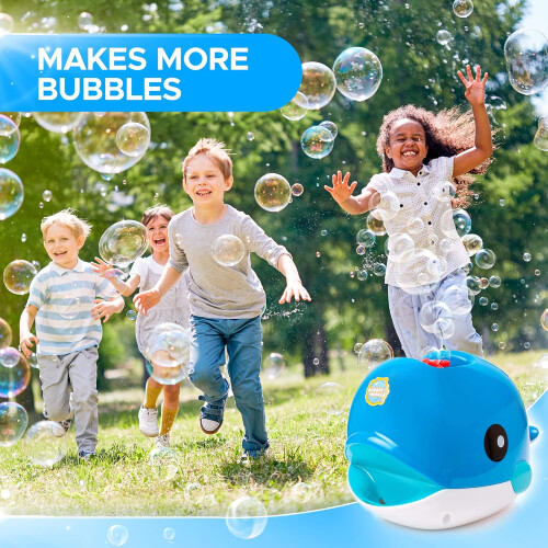 Bubble Mania Bubble Whale - Automatic Bubble Making Machine 2