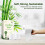 Bamboo Toilet Rolls 3-Ply Unscented 100% Bamboo Toilet Paper 200 Sheets Per Roll 36 Rolls Plastic-Free Eco-Friendly Biodegradable Compostable Vegan 2