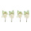4 Boutonnières Kunstbloem Voor Bruiloft Corsages 6