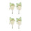 4 Boutonnières Kunstbloem Voor Bruiloft Corsages 4