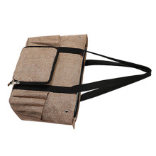 Yarn Bag Knitting Bag Crochet Bag Organizers Crocheting-Khaki