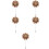 5 Unidades Pin Madera Para De Traje 7
