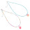 2 Unidades Collar De Con Colgante Y 9