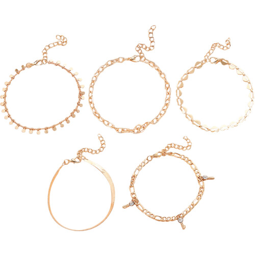 Women Anklet Aleación De Joyería De Pie