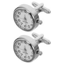 2 PiĂšces Boutons De Manchette Pour Chemise