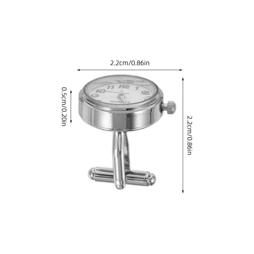 2 Pièces Boutons De Manchette Pour Chemise 1