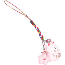 Pendentif Japonais Chat De Chance 3 Pièces Pour Sac Et Clé