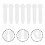 200 Pièces Embouts En Silicone Pour Boucles D’oreilles Clous 3