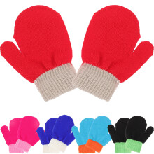 5 Paires De Gants Enfants Gants Chauds Hiver Accessoire