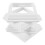 4 Fence Post Trim Cap Plastic Post Skirt Cover 4