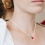 4 Pezzi Collana Con Per Ragazze Adolescenti 10