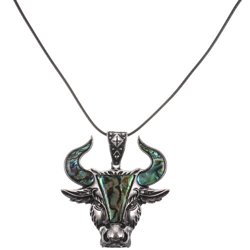 Lot Pendentif Style Punk Tête D'Animal Pour 1