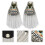 2 Pezzi Spalline Con Napoletana E Spilla Per Costume 3