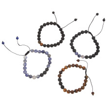 4 Pezzi Braccialetti Unisex Intrecciati ( Assortiti)