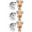 6 A Forma Animali Peluche Per Bambini 8