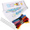3 Set Segnalibri Ricamati Kit Per Ricamo A E Cucito 1
