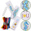 3 Set Segnalibri Ricamati Kit Per Ricamo A E Cucito 7