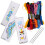 3 Set Segnalibri Ricamati Kit Per Ricamo A E Cucito 9