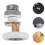 Raindrops Bath Screen Pulley Assorted Color 4pcs 1.4x1x1in 9