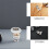 Raindrops Bath Screen Pulley Assorted Color 4pcs 1.4x1x1in 6